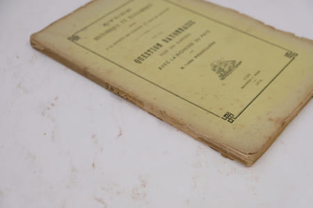 Étude Historique et Économique Dédiée à la Société des Sciences et Arts de Bayonne - De la Question Bayonnaise dans ses Rapports avec la Richesse du Pays