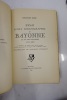 Essai d'une bibliographie de Bayonne et de ses environs (1550-1920 )
 . Ferdinand BARBE
