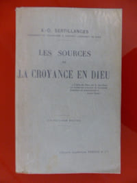 LES SOURCES DE LA CROYANCE EN DIEU