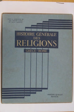HISTOIRE GENERALE DES RELIGIONS. GRECE - ROME.. Maxime Gorce et Raoul Mortier