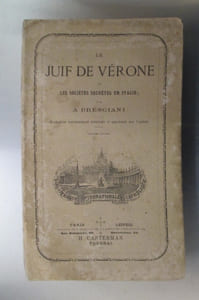 LE JUIF DE VERONE. Tome 2. Septième Edition.