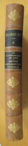 OEUVRES COMPLETES DE BOSSUET. Evêque de Meaux. Tome 5. DE LA CONNAISSANCE DE DIEU - DISCOURS SUR L'HISTOIRE UNIVERSELLE.