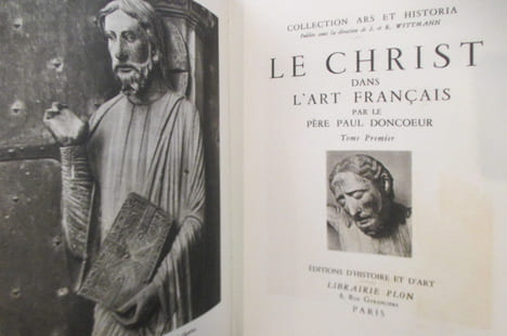 LE CHRIST DANS L'ART FRANCAIS. Tome premier.. Père Paul Doncoeur