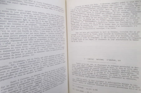 LES CONCILES DE GAULE DU VIe et du VIIe siècles. Dossier Canonico-Historique. Thèse de Doctorat présentée à la faculté de Droit Canonique de Paris. 
