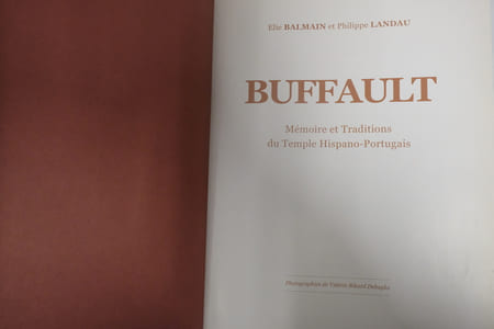 Buffault - Mémoires et traditions du temple Hispano-Portugais