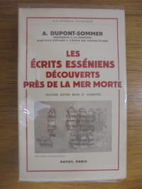 LES ECRITS ESSENIENS DECOUVERTS PRES DE LA MER MORTE