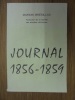 Journal 1856-1859.. BRESILLAC Marion