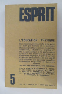 L'éducation physique.. Esprit N°446