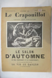LE SALON D'AUTOMNE. Novembre 1929.