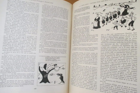 L'ECOLE PUBLIQUE FRANCAISE.
Tome 1 : DE L'ECOLE DE JADIS A L'ECOLE D'AUJOURD'HUI. 300 pages.
Tome 2 : LA VIE DE L'ECOLE. 268 pages. . Collectif