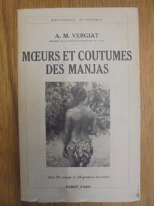 Moeurs et coutumes des Manjas