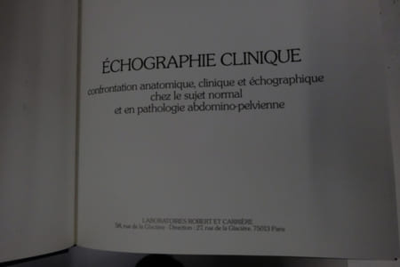 Échographie clinique