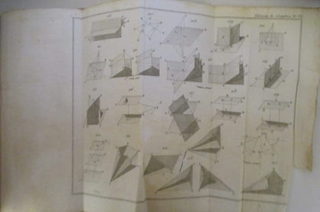 ELEMENTS DE GEOMETRIE A L'USAGE DE L'ECOLE CENTRALE DES QUATRE-NATIONS. Dixième édition.. S.F. Lacroix