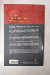 Histoire de l'inertie : D'Aristote à Einstein
