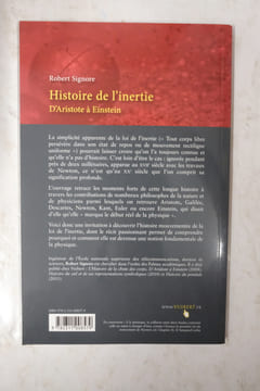 Histoire de l'inertie : D'Aristote à Einstein. Robert Signore