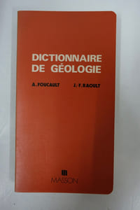 Dictionnaire de géologie