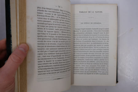 Cosmos essai d'une description physique du monde. Tomes 1 à 3. Traduit par F. Faye (Tomes 1 et 3), puis par Ch. Galusky (T. 2 et seconde partie T.3)