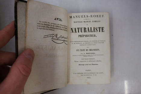 Nouveau manuel complet du naturaliste préparateur. M. Boitard