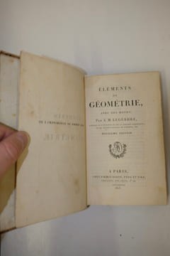 Éléments de géométrie, avec des notes. 12e édition. A. M. Legendre