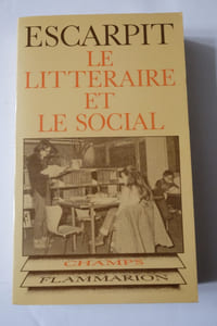 Le Littéraire et le Social