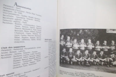 LIVRE D'OR DU F.C. GRENOBLE RUGBY. 1911-1986.