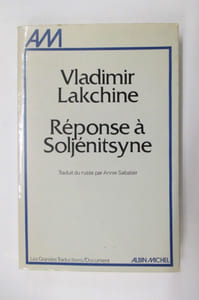 REPONSE A SOLJENITSYNE