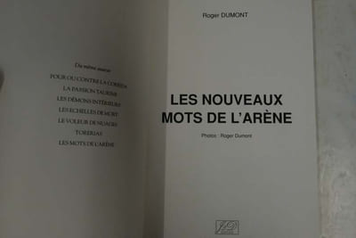 Lexique de la fiesta brava Tome 2 : Les nouveaux mots de l'arène