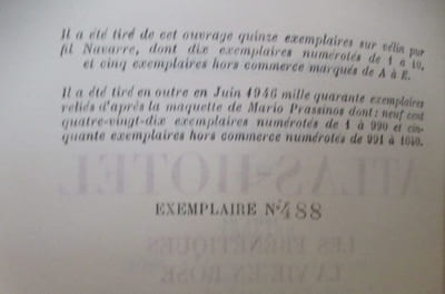 ATLAS-HOTEL suivi de LES FRENETIQUES LA VIE EN ROSE et de NOTE SUR LE THEATRE.
