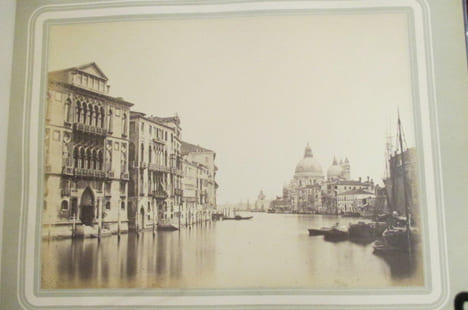 RICORDO DI VENEZIA. Charles Ponti / Carlo Ponti photographe de sa Majesté le Roi d'Italie.