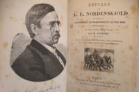 LETTRES de A. E. NORDENSKIOLD racontant LA DECOUVERTE DU PASSAGE NORD-EST DU POLE NORD 1878-1879.