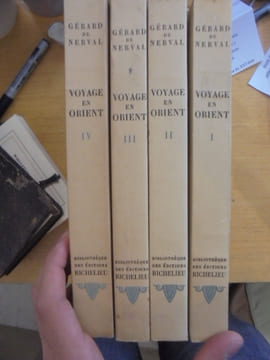 VOYAGE EN ORIENT - 4 TOMES - COLLECTION ENTIERE.. GERARD DE NERVAL.