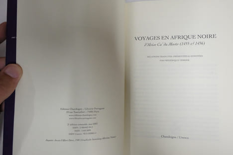 Voyages en Afrique noire d'Alvise de ca'da mosto (1455 & 1456). Alvise Ca'da mosto, Frederique Verrier (Traduction)