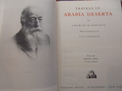 Travels in Arabia Deserta.