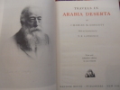 Travels in Arabia Deserta. . Doughty, Charles Montagu