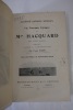 Vie, Travaux, Voyages de Mgr Hacquard des Pères Blancs (1860 - 1901). D'après sa correspondance. Abbé Marin