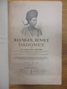 Bas-Niger, Bénoué, Dahomey.