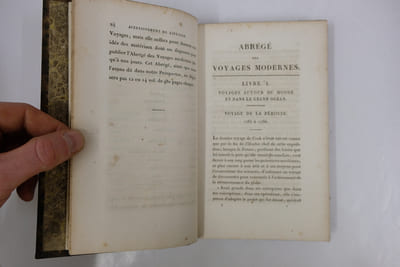 Abrégé des voyages modernes depuis 1780 jusqu'à nos jours, contenant ce qu'il y a de plus remarquable, de plus utile et de mieux avéré dans le pays où les voyageurs ont pénétré; les moeurs des habitans.