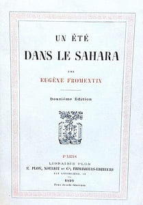 Un été dans le SAHARA.