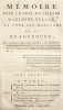 MEMOIRE pour le chef de brigade Magloire Pélage, et pour les habitans de la Guadeloupe, chargés par cette colonie de l'administration provisoire, ...