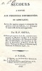 SECOURS à donner aux Personnes Empoisonnées ou Asphyxiées; Suives des moyens propres à reconnaitre les Poisons et les Vins frelatés, et à distinguer ...