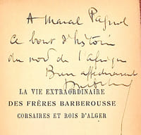 La Vie extraordinaire des frères BARBEROUSSE, Corsaires et Rois d'Alger.