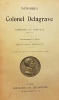 MEMOIRES du colonel Delagrave. Campagne du Portugal (1810-11). Avertissement et Notes par Edouard Gachot.. DELAGRAVE (colonel);