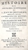 Histoire des CHEVALIERS Hospitaliers de S. Jean de Jerusalem, appellez depuis Chevaliers de Rhodes et aujourd'hui Chevaliers de Malthe.. VERTOT (René ...