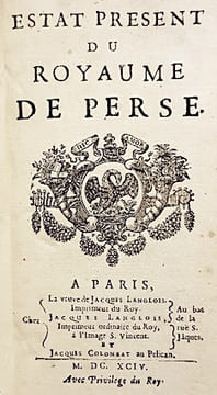 Estat present du Royaume de PERSE.. SANSON (Nicolas);