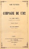 SOUVENIRS de la campagne de 1792, traduits de l'allemand par Paul Mérat.. MONEY (James);