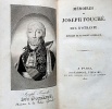 MEMOIRES de Joseph Fouché, Duc d'Otrante, Ministre de la Police Générale.. FOUCHE (Joseph);