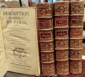 Description de la ville de PARIS, et de tout ce qu'elle contient de plus remarquable. Nouvelle édition enrichie d'un nouveau plan & de nouvelles ...