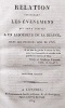 Relation concernant les événements qui sont arrivés à un laboureur de La Beauce dans les premiers mois de 1816.. SILVY ( Louis);