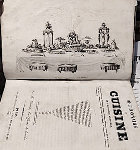 Dictionnaire de CUISINE et d'Economie Ménagère, à l'usage des maîtres et maîtresses de maison, fermiers, maître d'Hôtel, chefs de cuisine, chefs d'office, restaurateurs, pâtissiers, marchands de comestibles, confiseurs, distillateurs, etc.