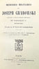 MEMOIRES Militaires d'un officier &agrave; l'&Eacute;tat-Major Imp&eacute;rial de Napol&eacute;on Ier 1812-1813-1814, publi&eacute;s par M. Waclaw Gasiorowski. Traduits du polonais par ...